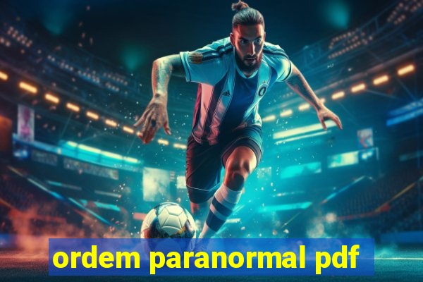 ordem paranormal pdf